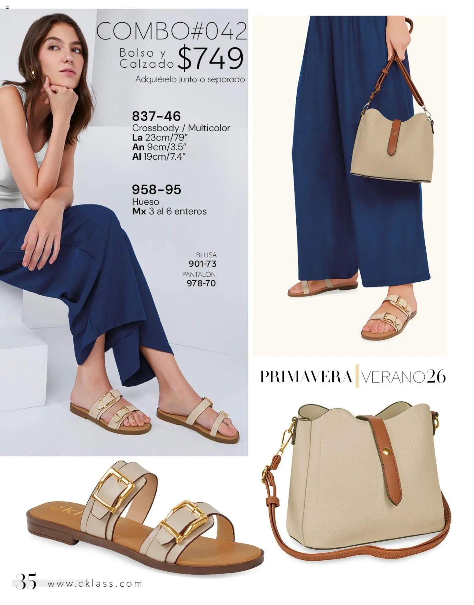 Nuevas ofertas de Cklass válidas en toda la República Mexicana desde el 02.01.2026. ¡Encuentra las mejores ofertas en Cklass catálogo Handbags! | Página: 90 | Productos: Blusa, Bolso