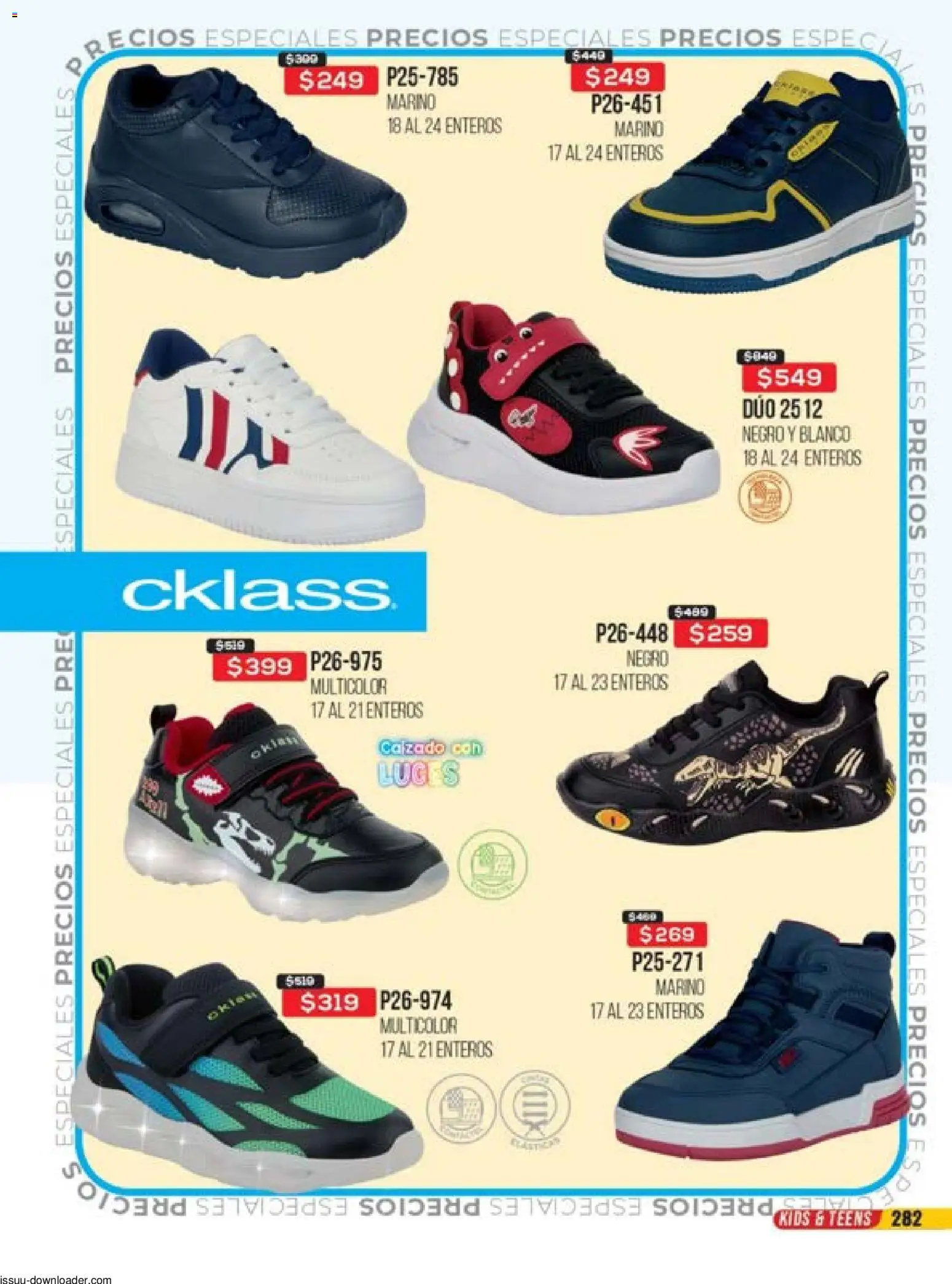 Nuevas ofertas de Cklass válidas en toda la República Mexicana desde el 31.10.2025. ¡Encuentra las mejores ofertas en Cklass catálogo Súper Rebajas Calzado! | Página: 283