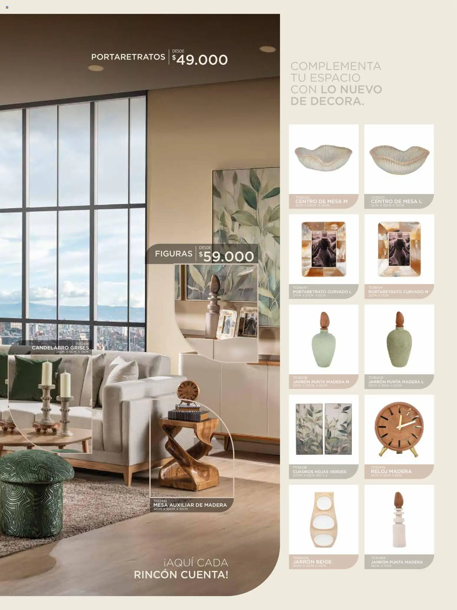 Muebles jamar revista - valida desde el 07.01.2026 | Página: 7 | Productos: Reloj, Mesa, Jarrón