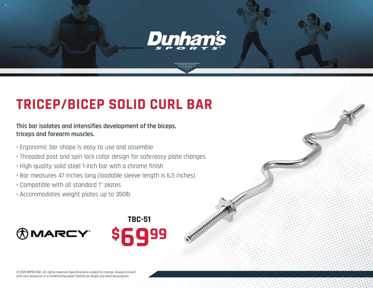 Dunham's Sports Marcy Weight Training Guide - valid from 20.11.2025 | Page: 16 | Products: Weight