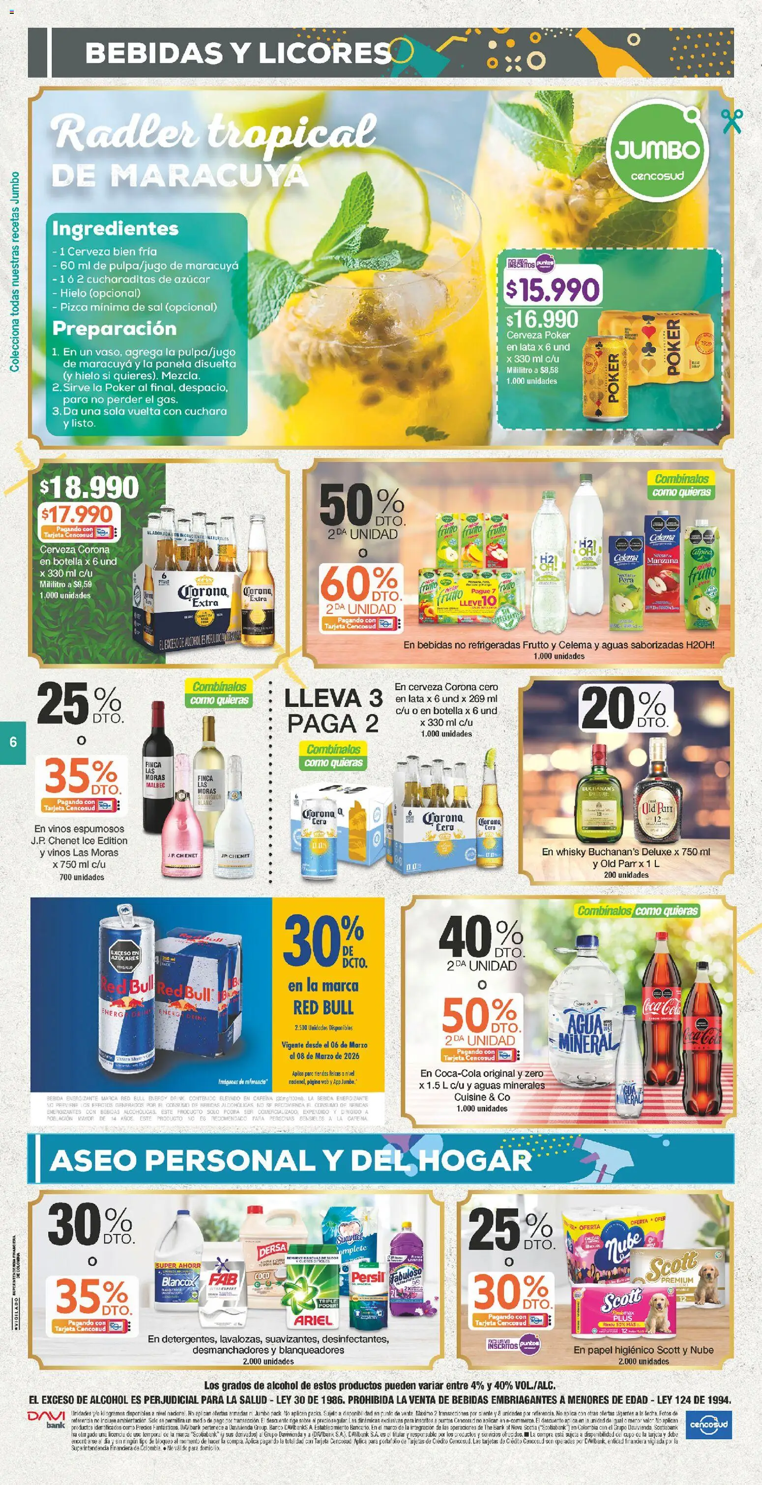 Jumbo revista - valida desde el 06.03.2026 | Página: 6 | Productos: Banco, Manzana, Cuchara, Café