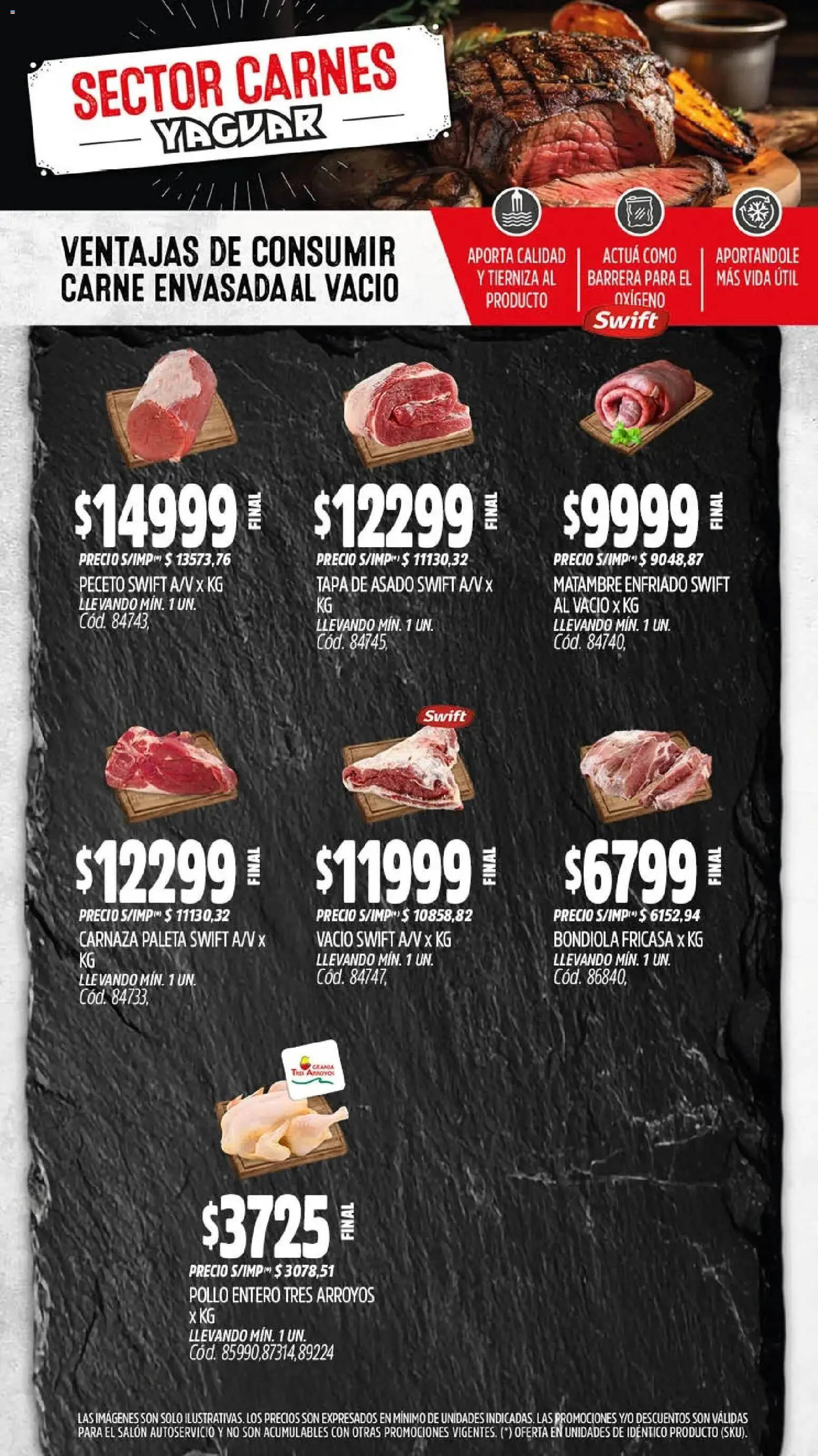 Yaguar - Oferta Semanal Córdoba │ válido desde el 09.02.2026 | Página: 4 | Productos: Pollo, Paleta