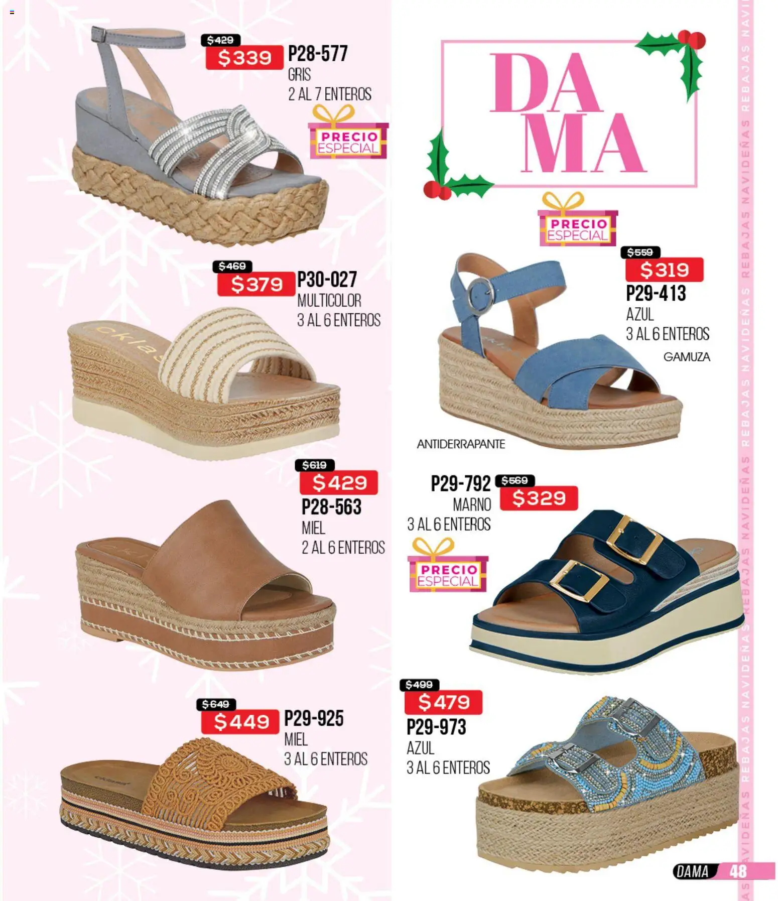 Nuevas ofertas de Cklass válidas en toda la República Mexicana desde el 30.11.2025. ¡Encuentra las mejores ofertas en Cklass catálogo Rebajas Navideñas Ropa! | Página: 306 | Productos: Gamuza