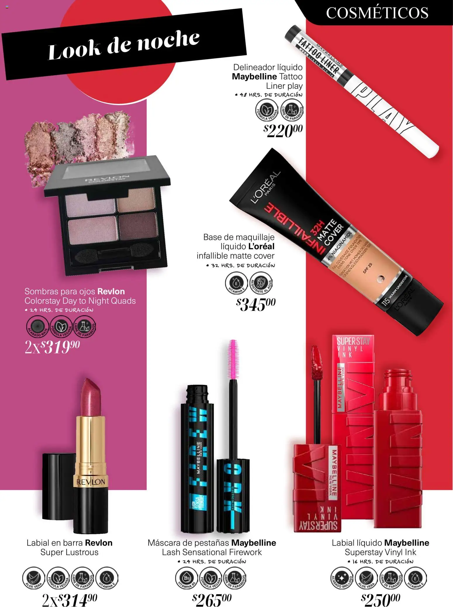 Nuevas ofertas de Soriana válidas en toda la República Mexicana desde el 30.10.2025. ¡Encuentra las mejores ofertas en Soriana - Descubre tu belleza Glowing Híper Nacional! | Página: 8 | Productos: Base de maquillaje, Máscara, Agua, Maquillaje