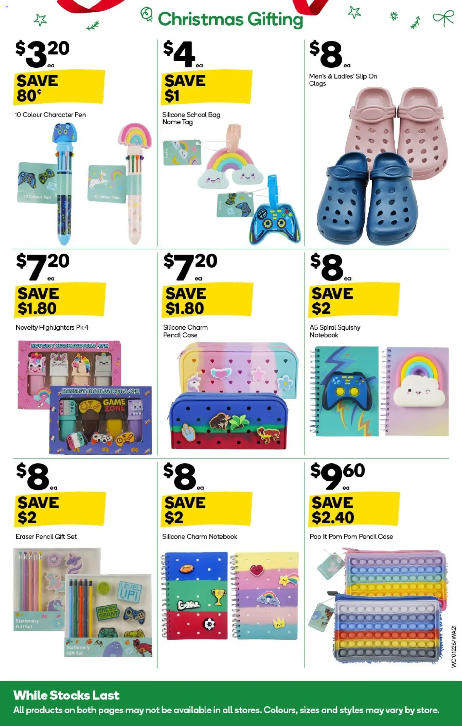 Woolworths catalogue - valid from 10.12.2025 | Page: 21 | Products: Slip, Notebook, Case, Bag