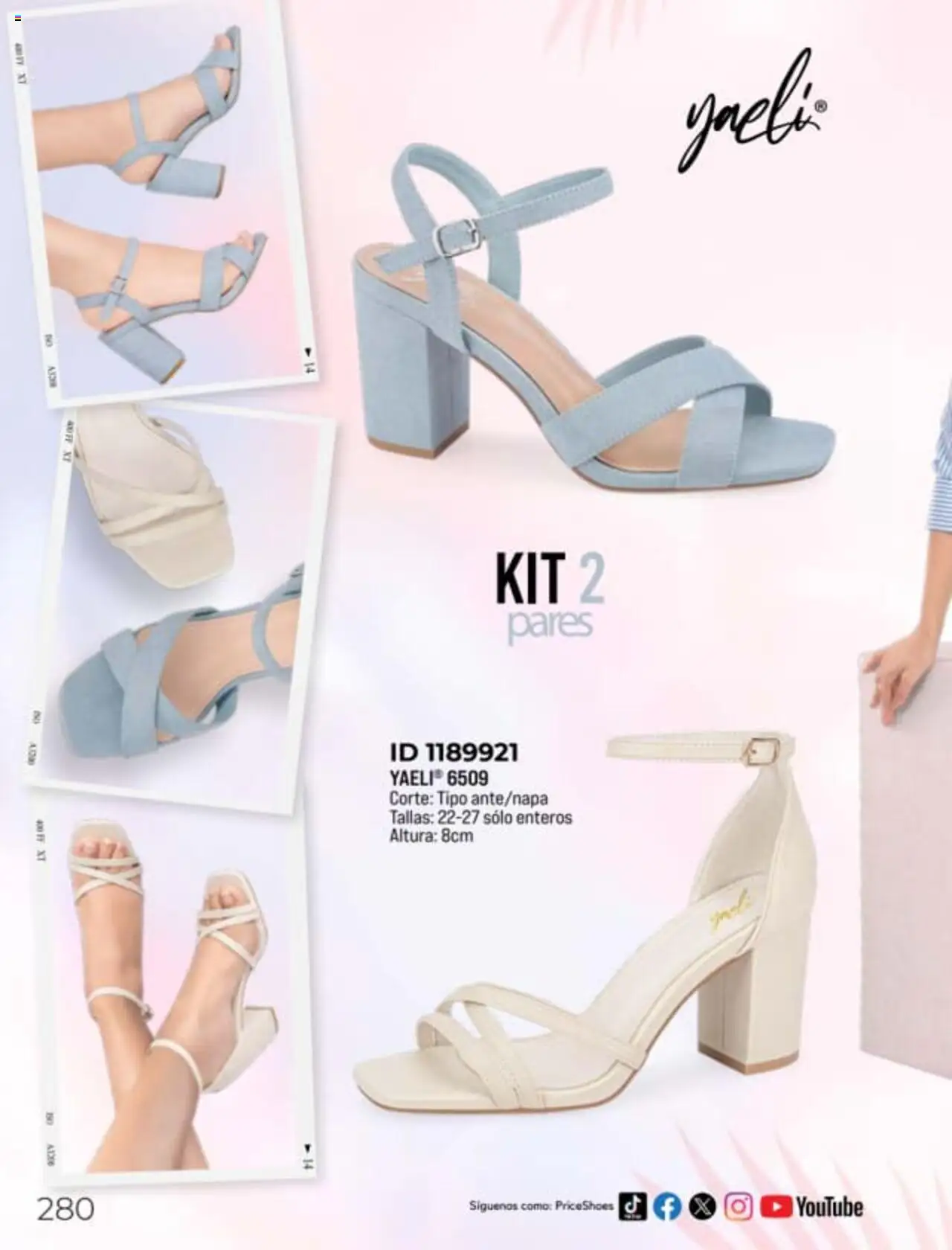 Nuevas ofertas de Price Shoes válidas en toda la República Mexicana desde el 27.01.2025. ¡Encuentra las mejores ofertas en Price Shoes catálogo Sandalias! | Página: 280