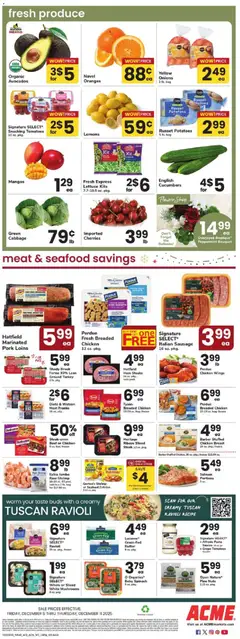 Preview of Acme weekly ads valid from 05.12.2025 | Page: 3 | Products: Box, Tomatoes, Beef, Bag