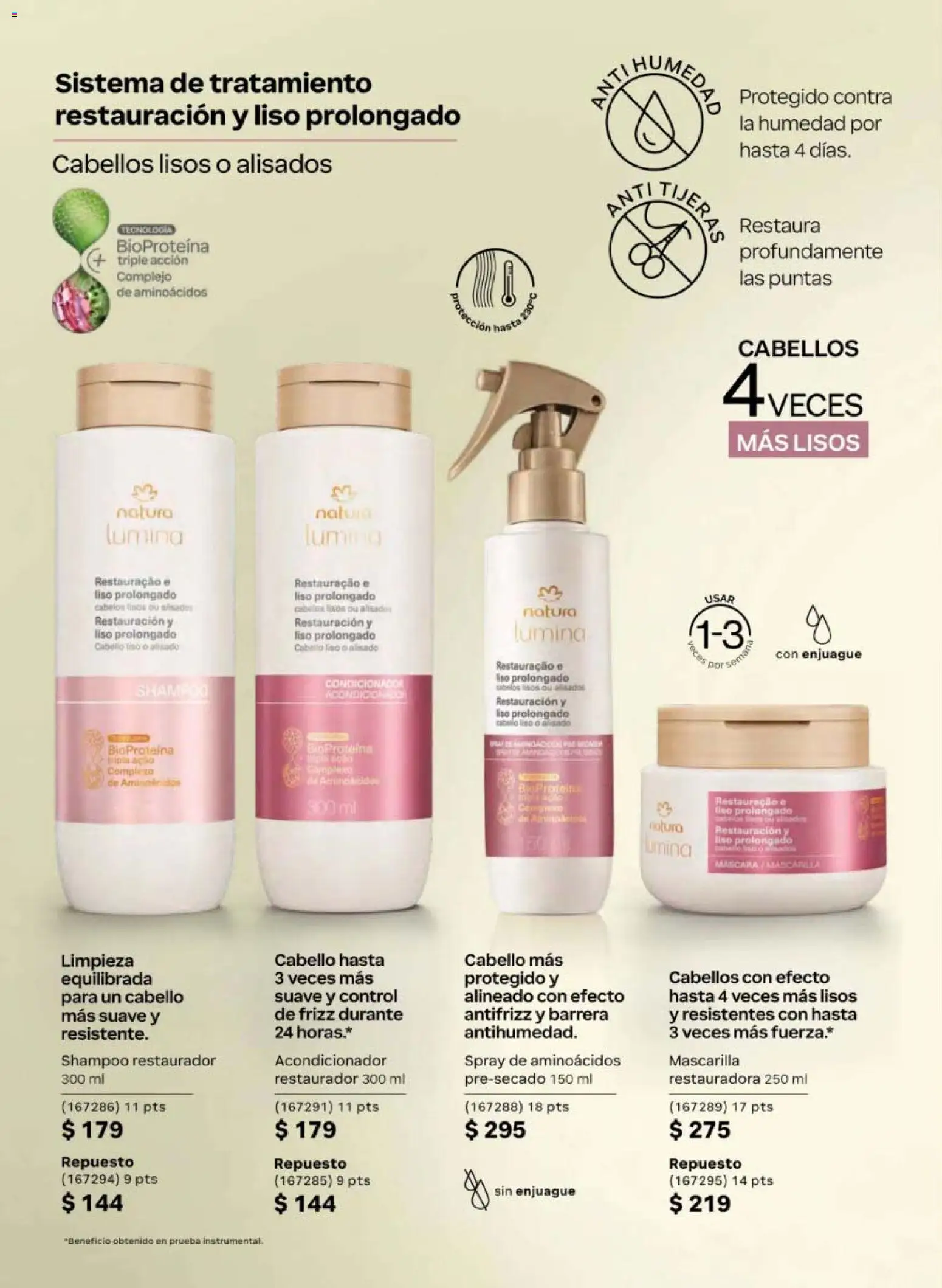 Nuevas ofertas de Natura válidas en toda la República Mexicana desde el 24.04.2026. ¡Encuentra las mejores ofertas en Natura campaña 7 2026! | Página: 136 | Productos: Máscara, Mascarilla, Acondicionador