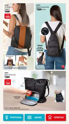 Vista previa de Betterware - Campaña 10 2025, nuevo folleto de la tienda, válido en México a partir del 29.09.2025 | Página: 110 | Productos: Bolso, Mochila, Espuma, Termo
