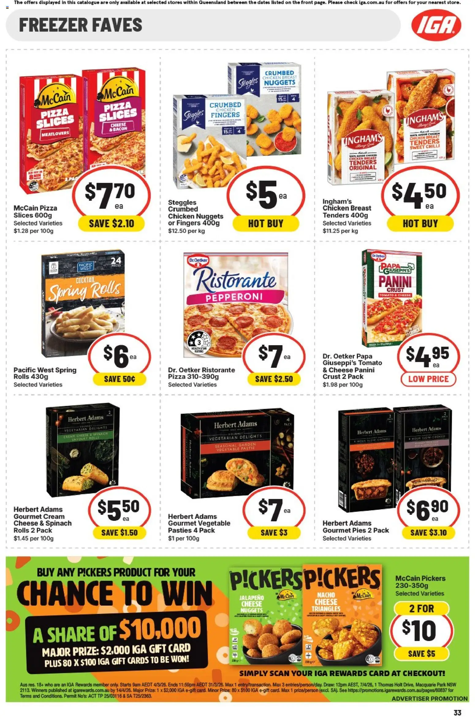 IGA catalogue - valid from 04.03.2026 | Page: 36 | Products: Cream, Pastry, Fruits, Blueberries