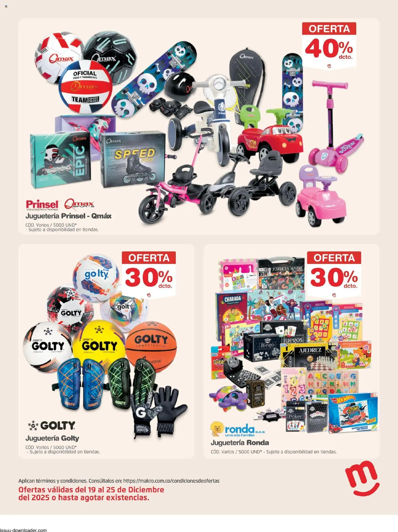 Makro revista - valida desde el 19.12.2025 | Página: 3 | Productos: Peso