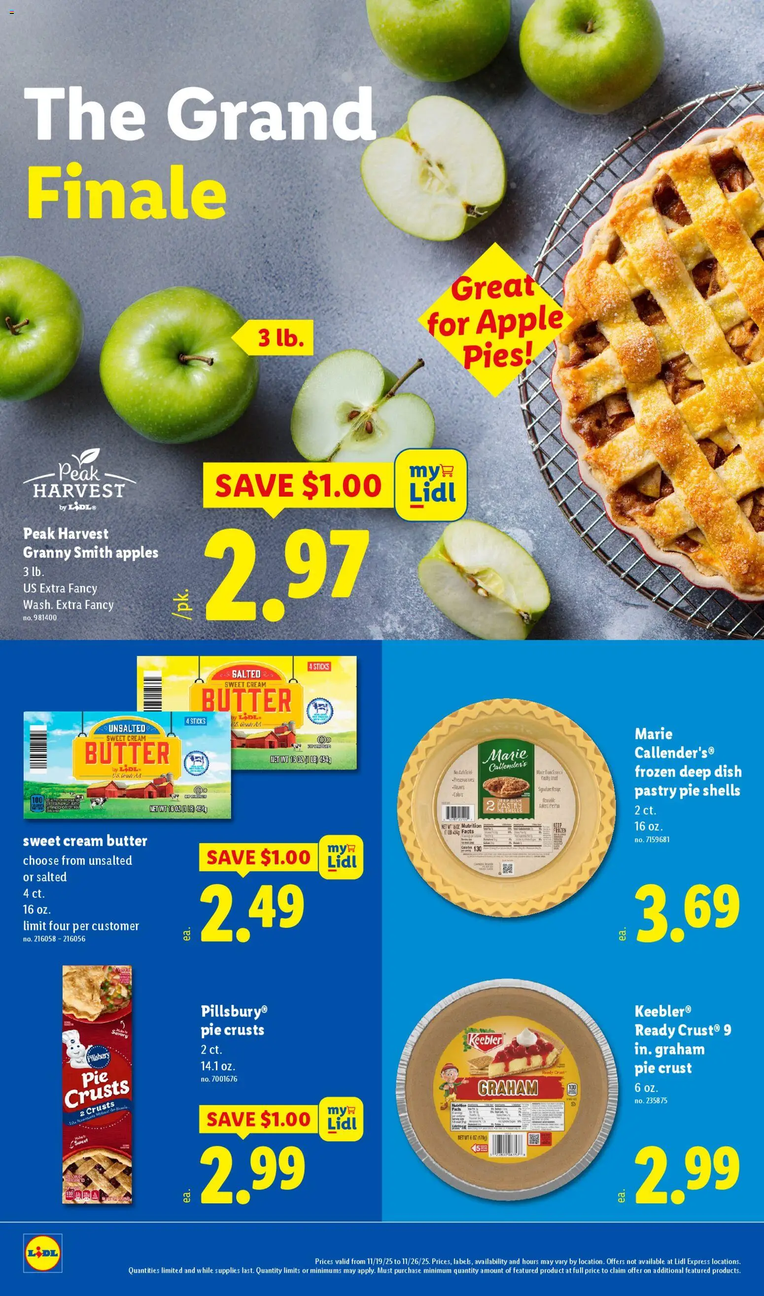 Lidl Early Black Friday - valid from 19.11.2025 | Page: 12 | Products: Butter, Apples, Cream