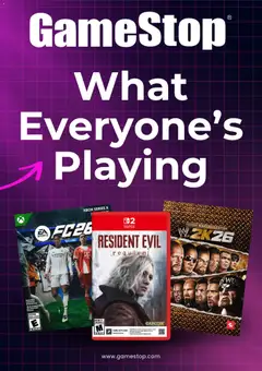 Preview of GameStop weekly ads valid from 01.03.2026