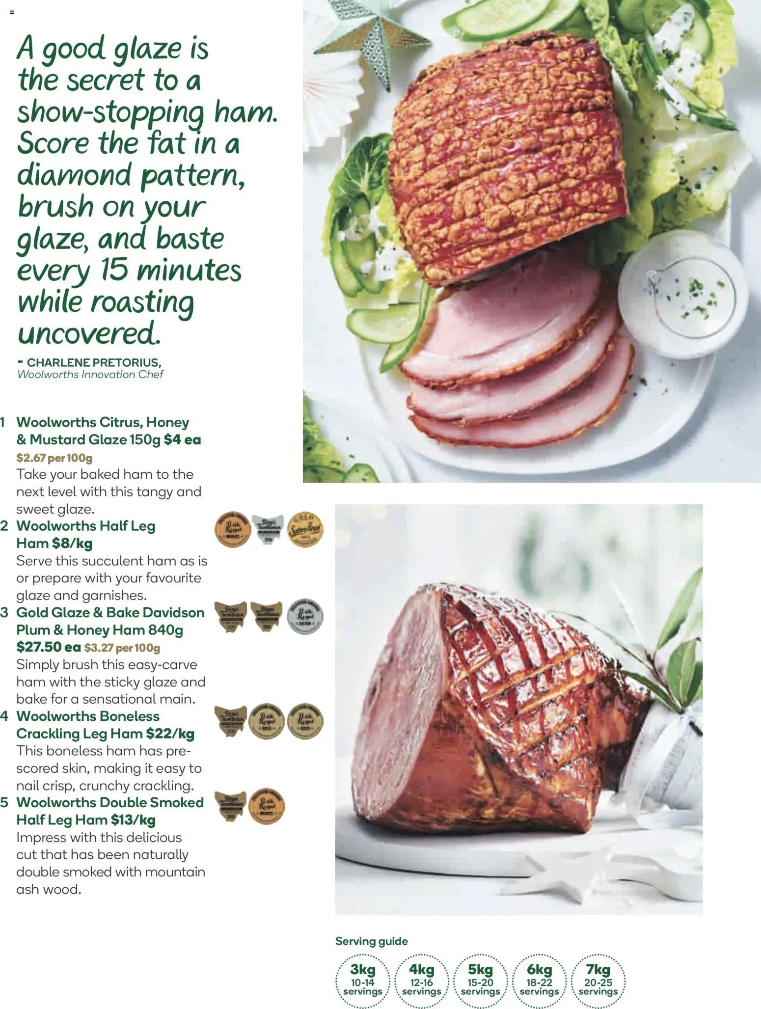 Woolworths catalogue - valid from 26.11.2025 | Page: 13 | Products: Brush, Ham, Honey, Mustard