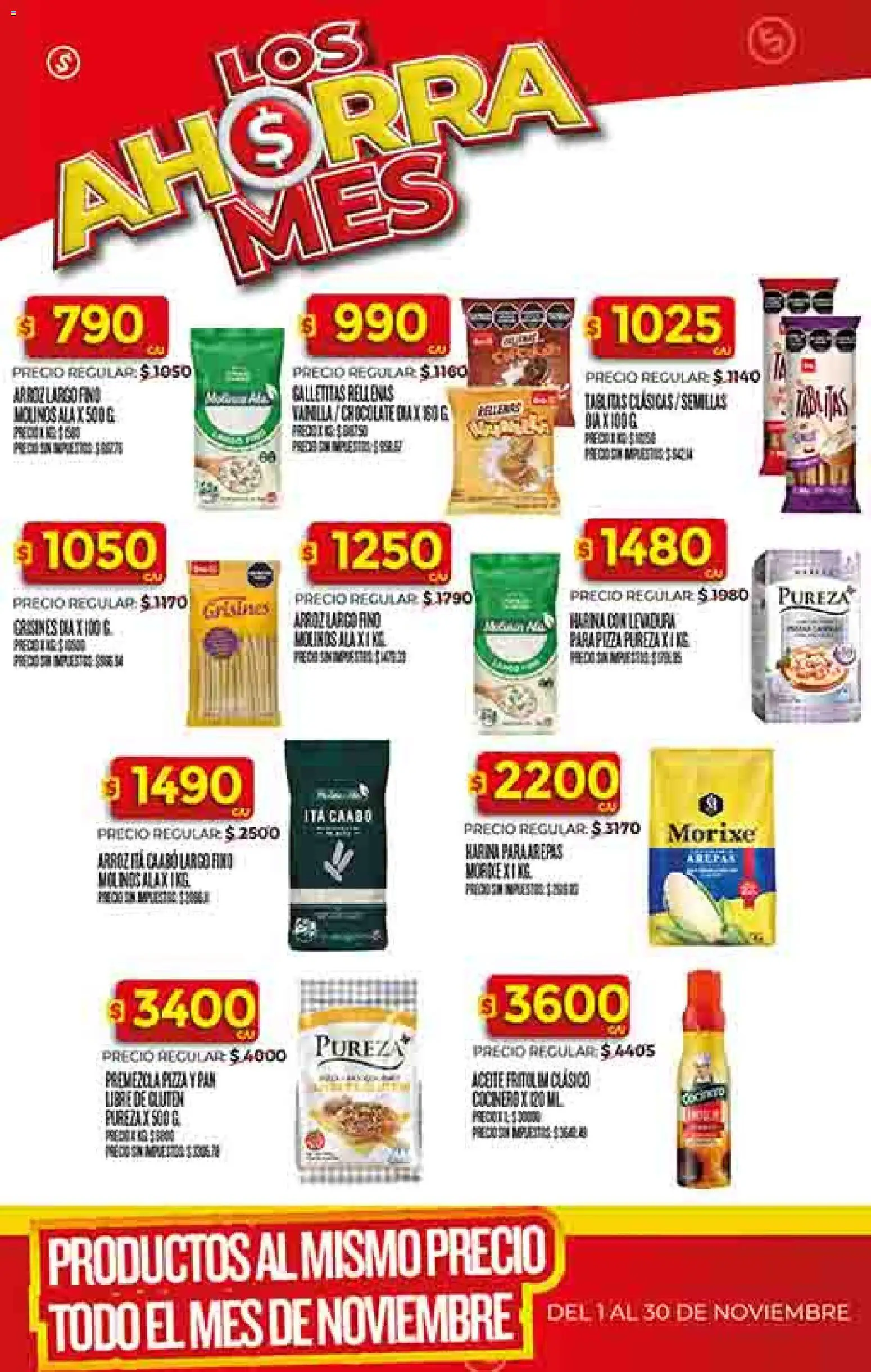 Dia - Ofertas - Salta y Jujuy │ válido desde el 05.11.2025 | Página: 26 | Productos: Aceite, Pan, Chocolate, Arroz