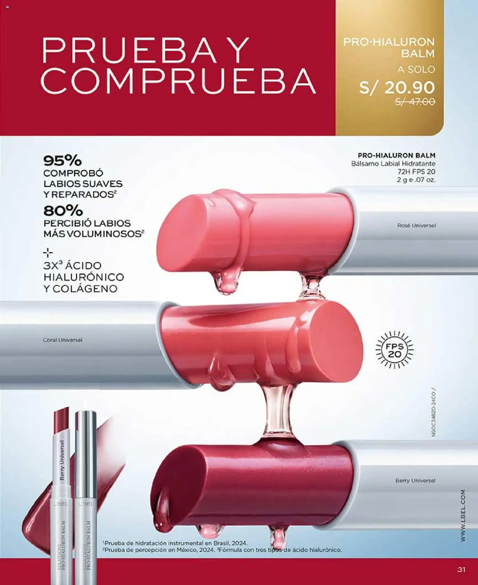 Catálogo L'Bel válido desde 14.11.2025 | Página: 31