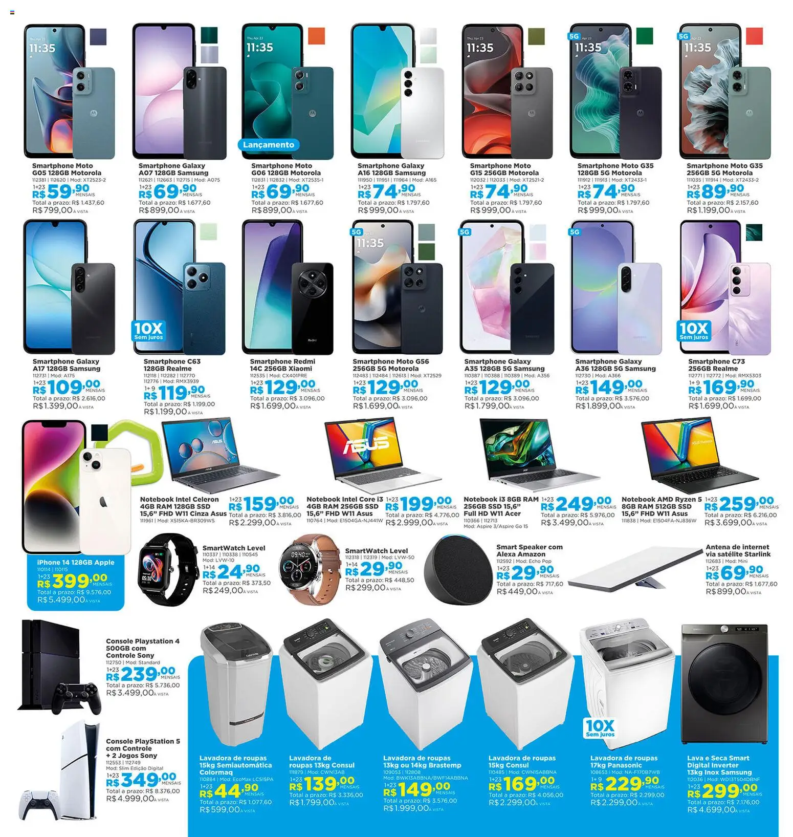 Lojas Solar Folheto - válido de 01.01.2026 | Página: 10 | Produtos: Antena, Roupas, Playstation 5, Jogos