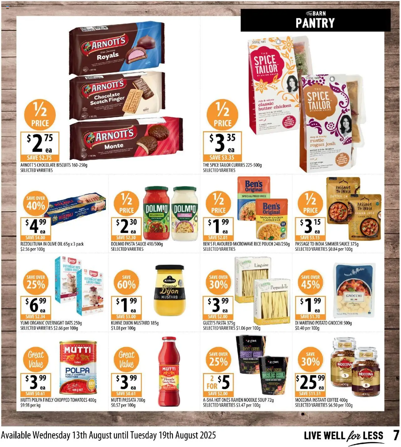 Supabarn catalogue - valid from 13.08.2025 | Page: 7 | Products: Chicken, Sauce, Soup, Tuna