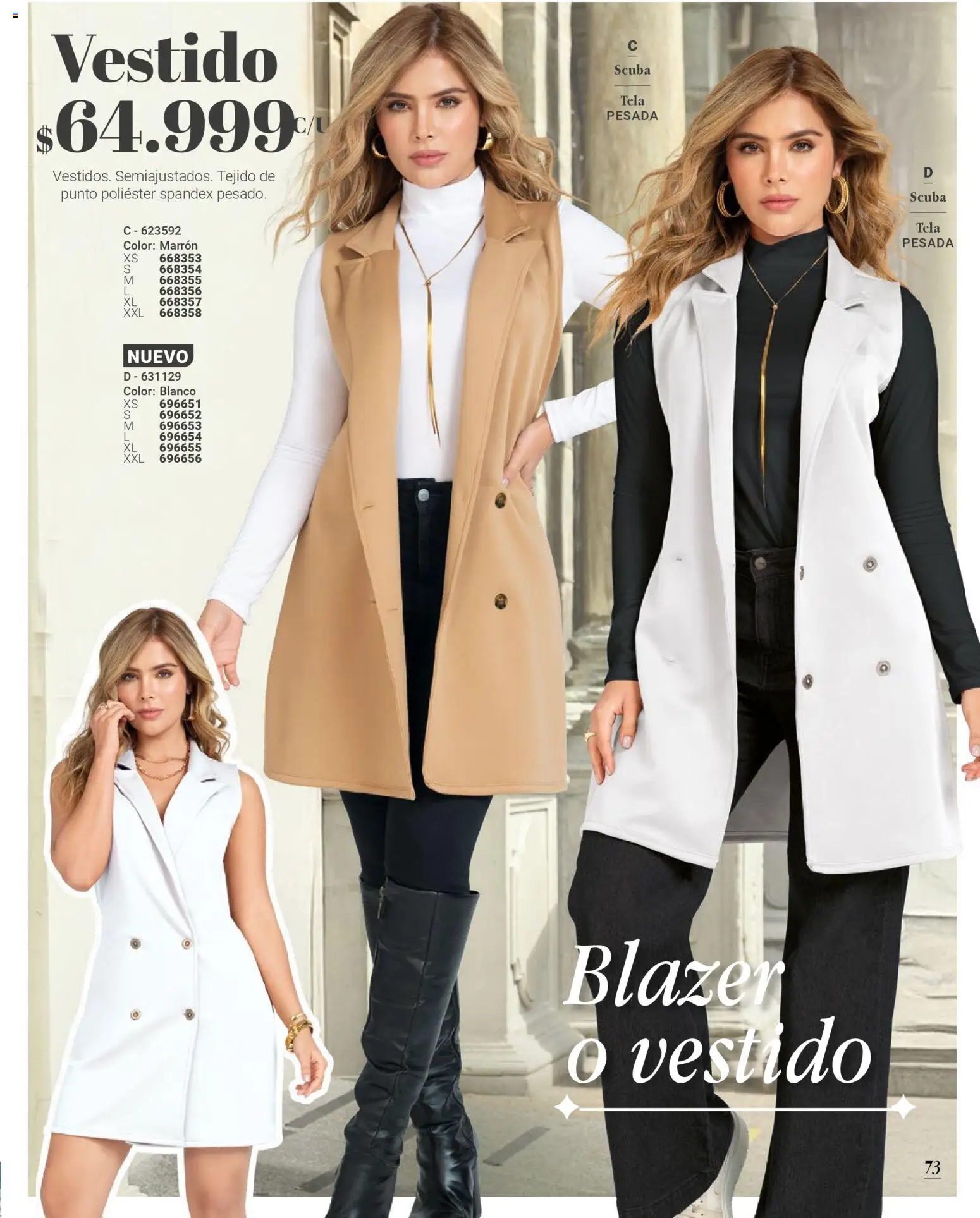 Carmel revista - valida desde el 29.10.2025 | Página: 73 | Productos: Blazer, Vestido