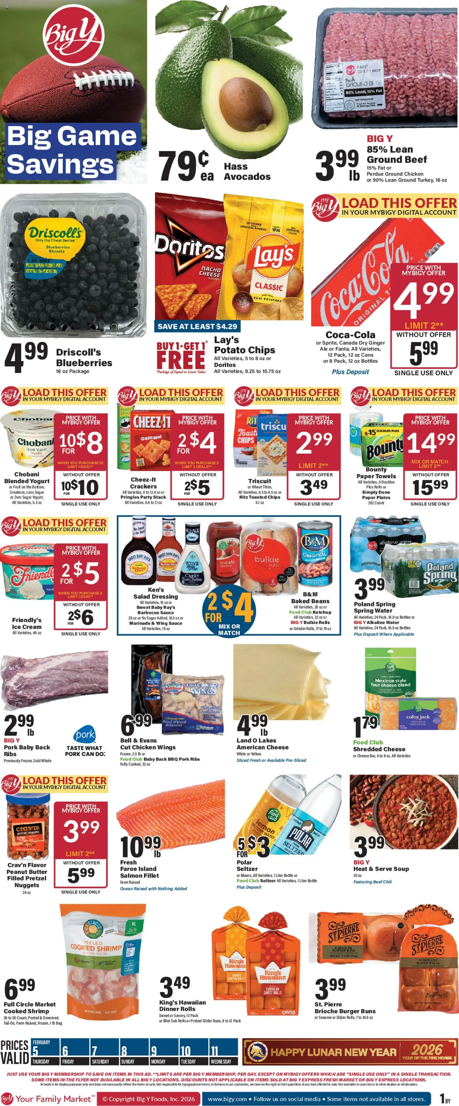 Big Y Weekly Ad - valid from 05.02.2026 | Page: 1