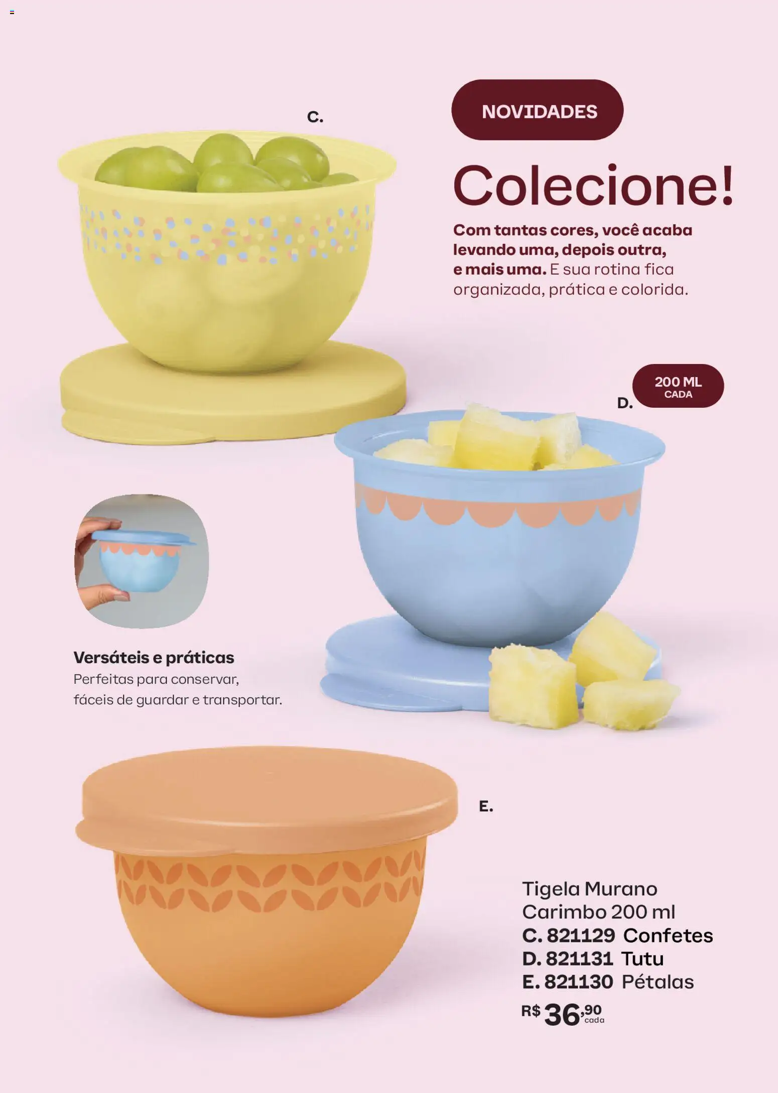 Tupperware Folheto - válido de 01.04.2026 | Página: 69 | Produtos: Tigela