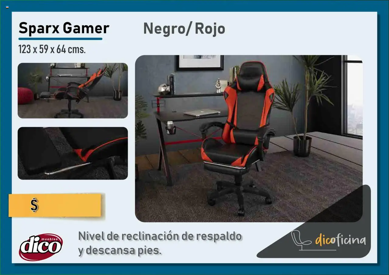 Nuevas ofertas de Muebles Dico válidas en toda la República Mexicana desde el 03.07.2025. ¡Encuentra las mejores ofertas en Muebles Dico catálogo Oficina! | Página: 15