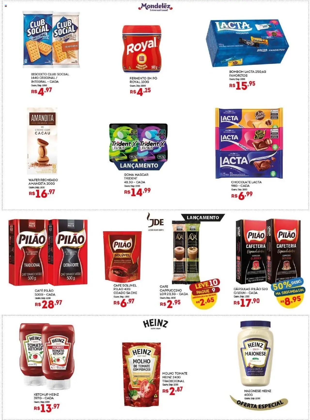 Bistek Supermercados Folheto - válido de 10.09.2025 | Página: 4 | Produtos: Pó, Café, Creme, Bombom