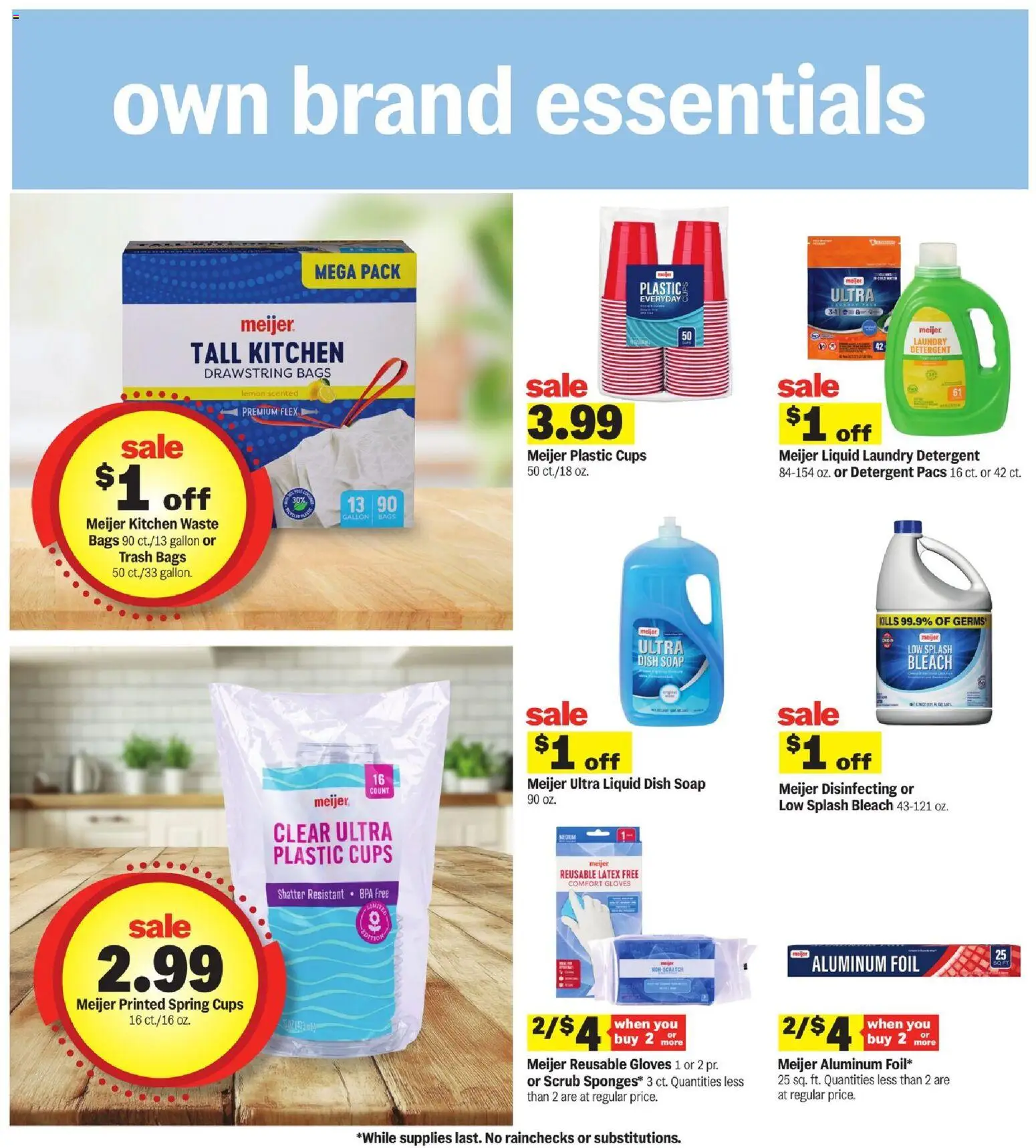 Meijer Weekly Ad - valid from 22.04.2026 | Page: 24 | Products: Soap, Detergent, Gloves