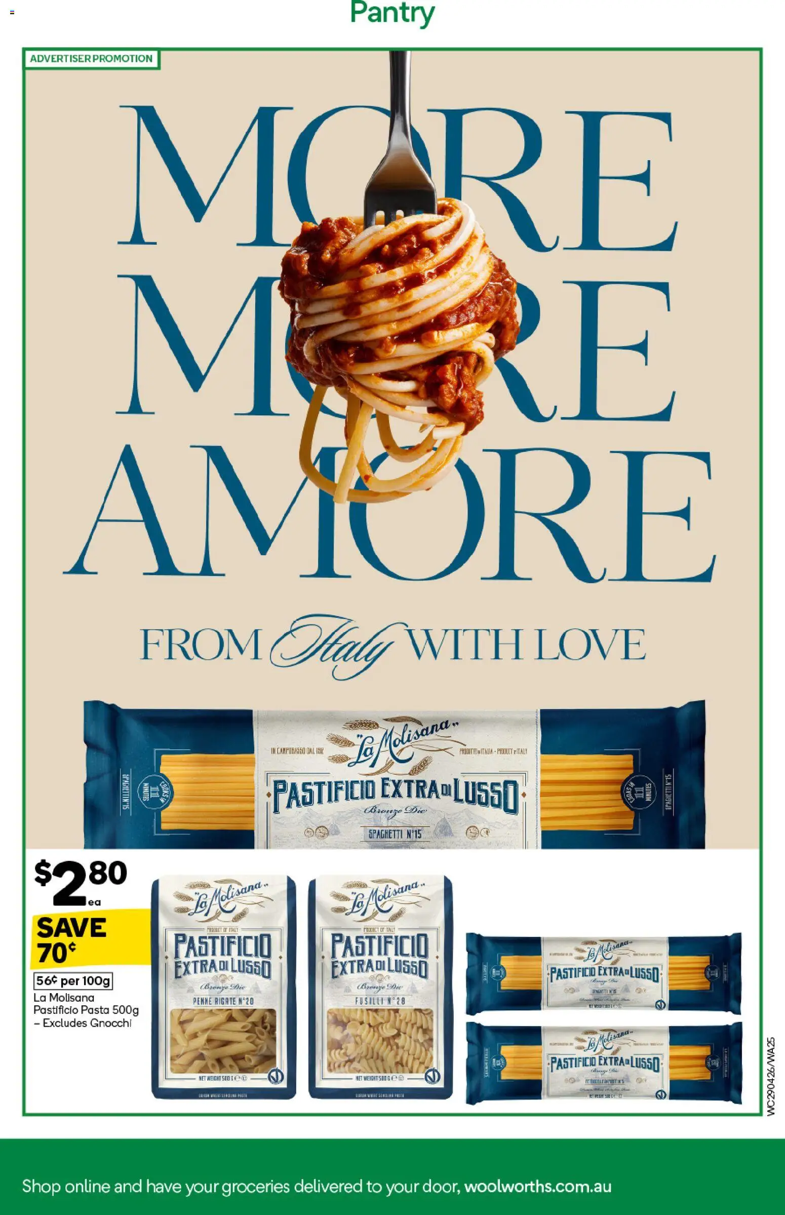 Woolworths catalogue - valid from 29.04.2026 | Page: 25 | Products: Pasta