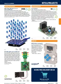 Preview of Jaycar Engineering & Scientific Catalogue 2025/2026  - valid from 09.07.2025 | Page: 179