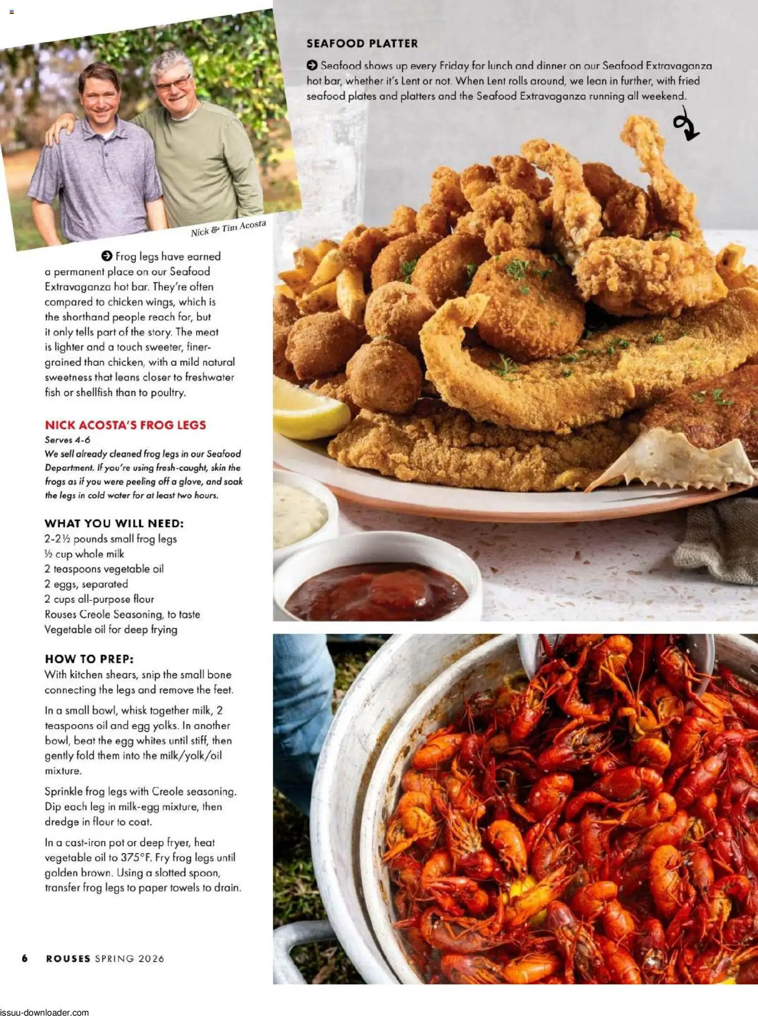 Rouses Magazine Spring 2026 - valid from 06.04.2026 | Page: 8 | Products: Fish, Water, Seafood, Lighter