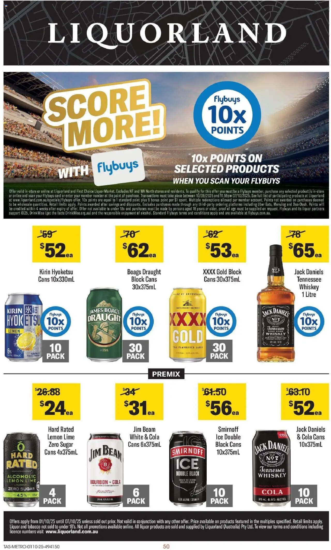 Coles catalogue - valid from 01.10.2025 | Page: 50 | Products: Bourbon, Platforms, Sugar, Lemon
