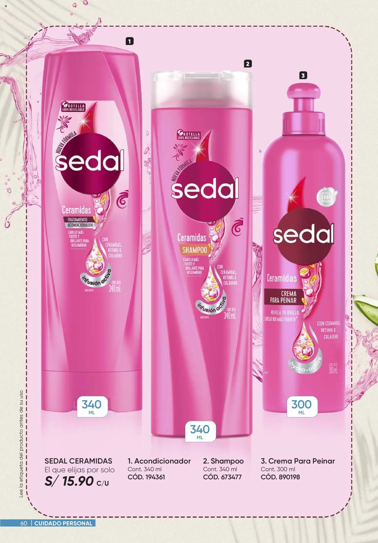 Catálogo Azzorti válido desde 15.12.2025 | Página: 60 | Productos: Shampoo, Acondicionador, Crema
