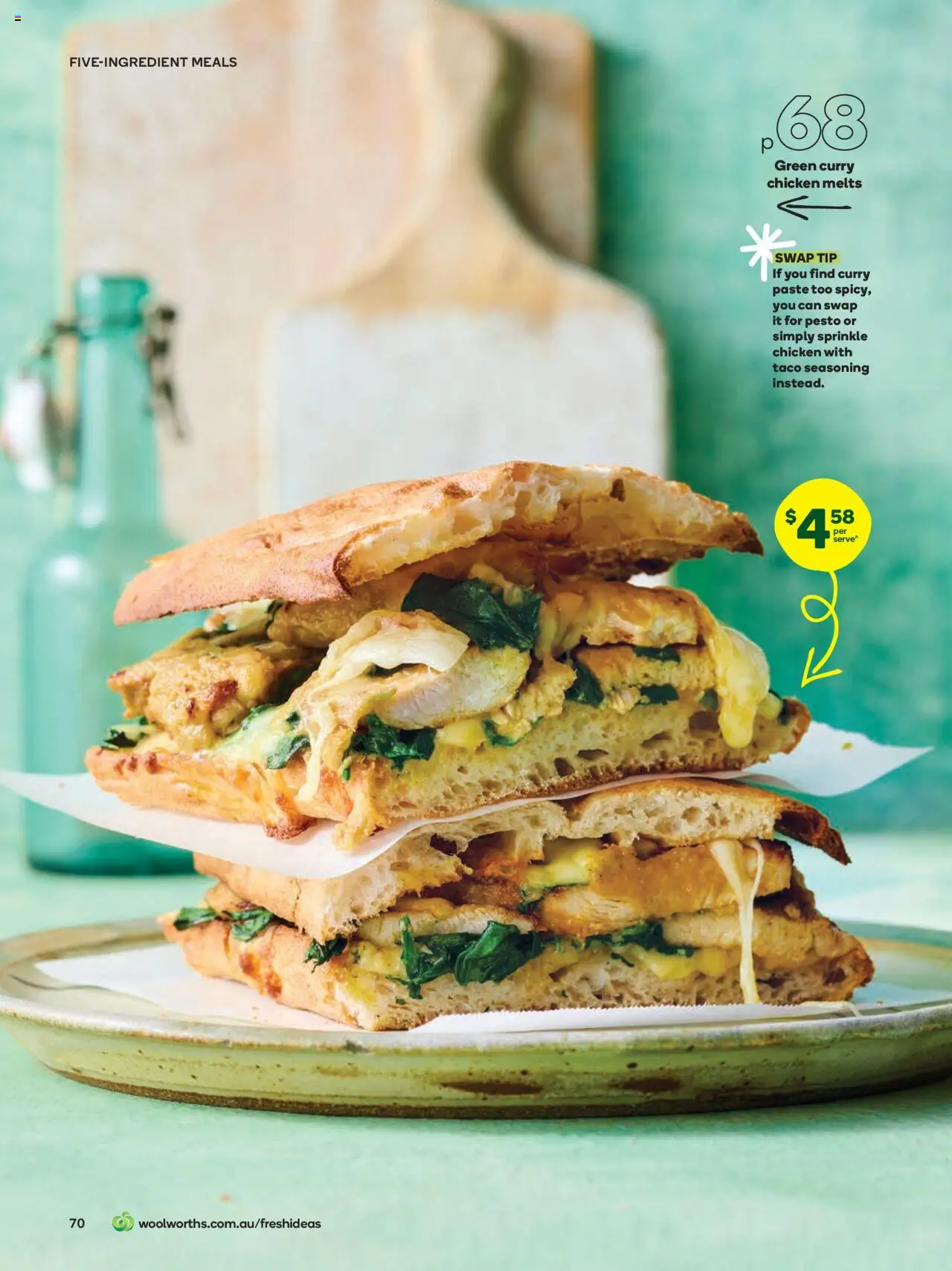 Woolworths catalogue - valid from 01.10.2025 | Page: 70 | Products: Curry, Chicken