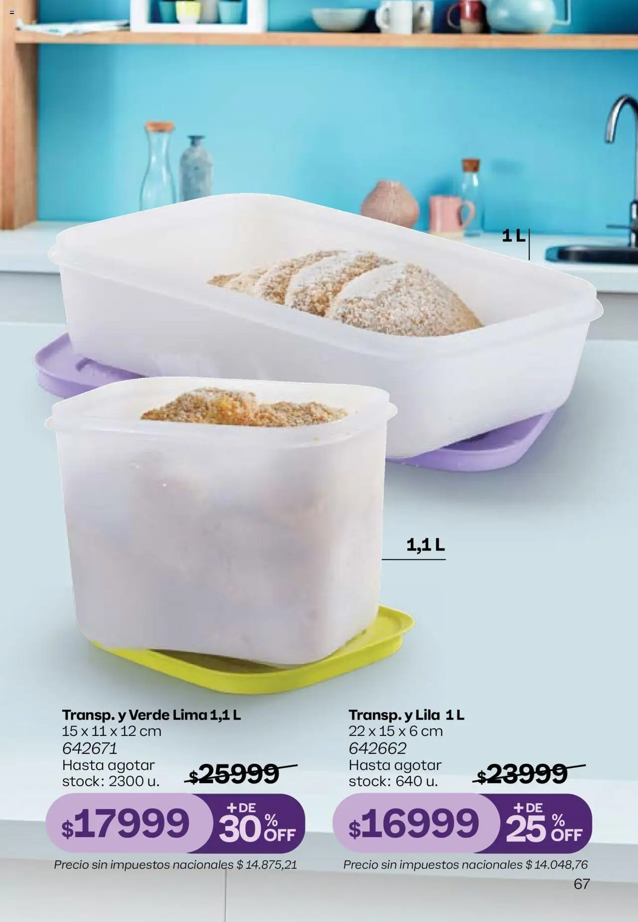Tupperware Folleto │ válido desde el 11.08.2025 | Página: 68 | Productos: Lima