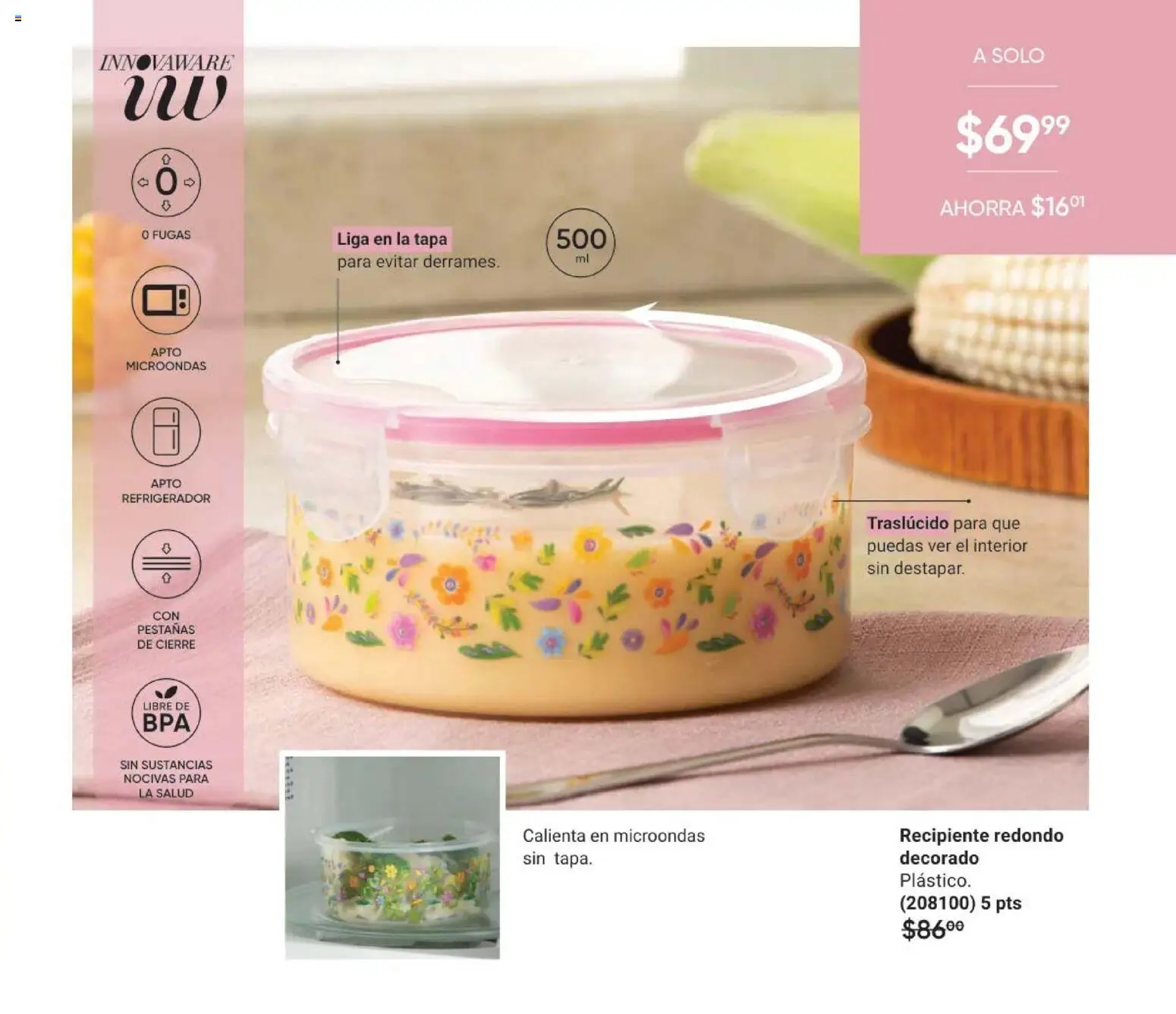 Nuevas ofertas de AVON válidas en toda la República Mexicana desde el 02.04.2026. ¡Encuentra las mejores ofertas en AVON Casa & Estilo 6 2026! | Página: 9 | Productos: Refrigerador, Microondas, Liga