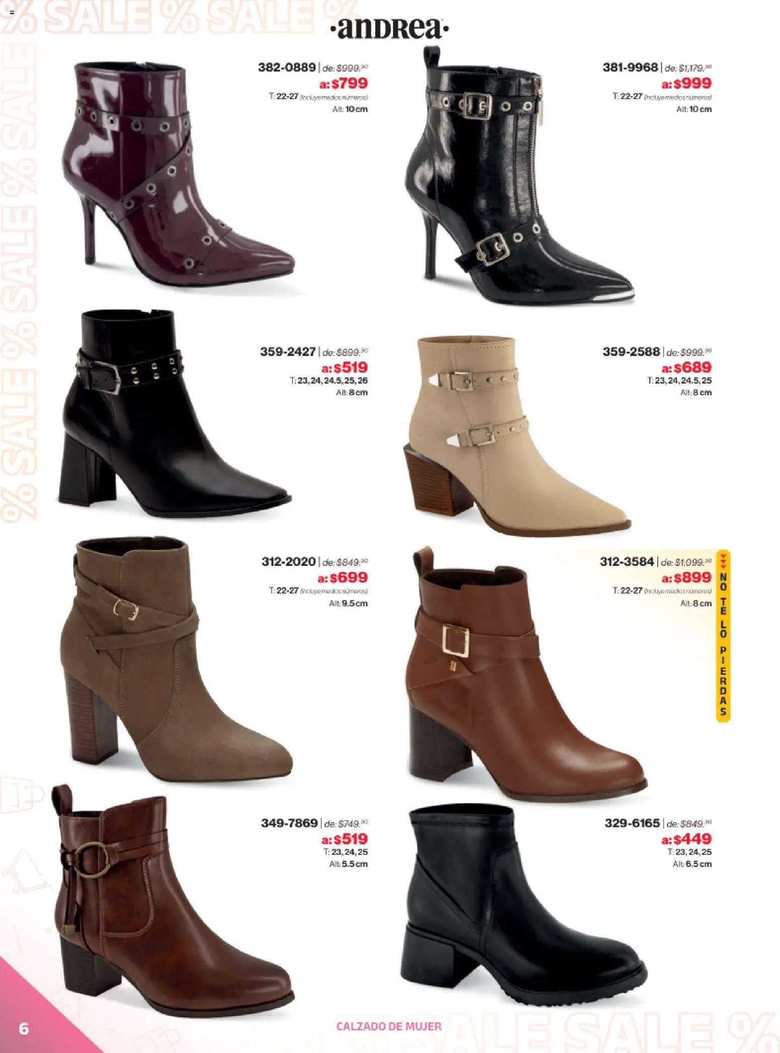 Nuevas ofertas de Andrea válidas en toda la República Mexicana desde el 21.12.2025. ¡Encuentra las mejores ofertas en Andrea catálogo Outlet! | Página: 6