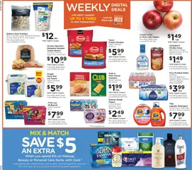 Preview of Fry's Food weekly ads valid from 10.12.2025 | Page: 3 | Products: Fragrance, Detergent, Body Wash, Salad