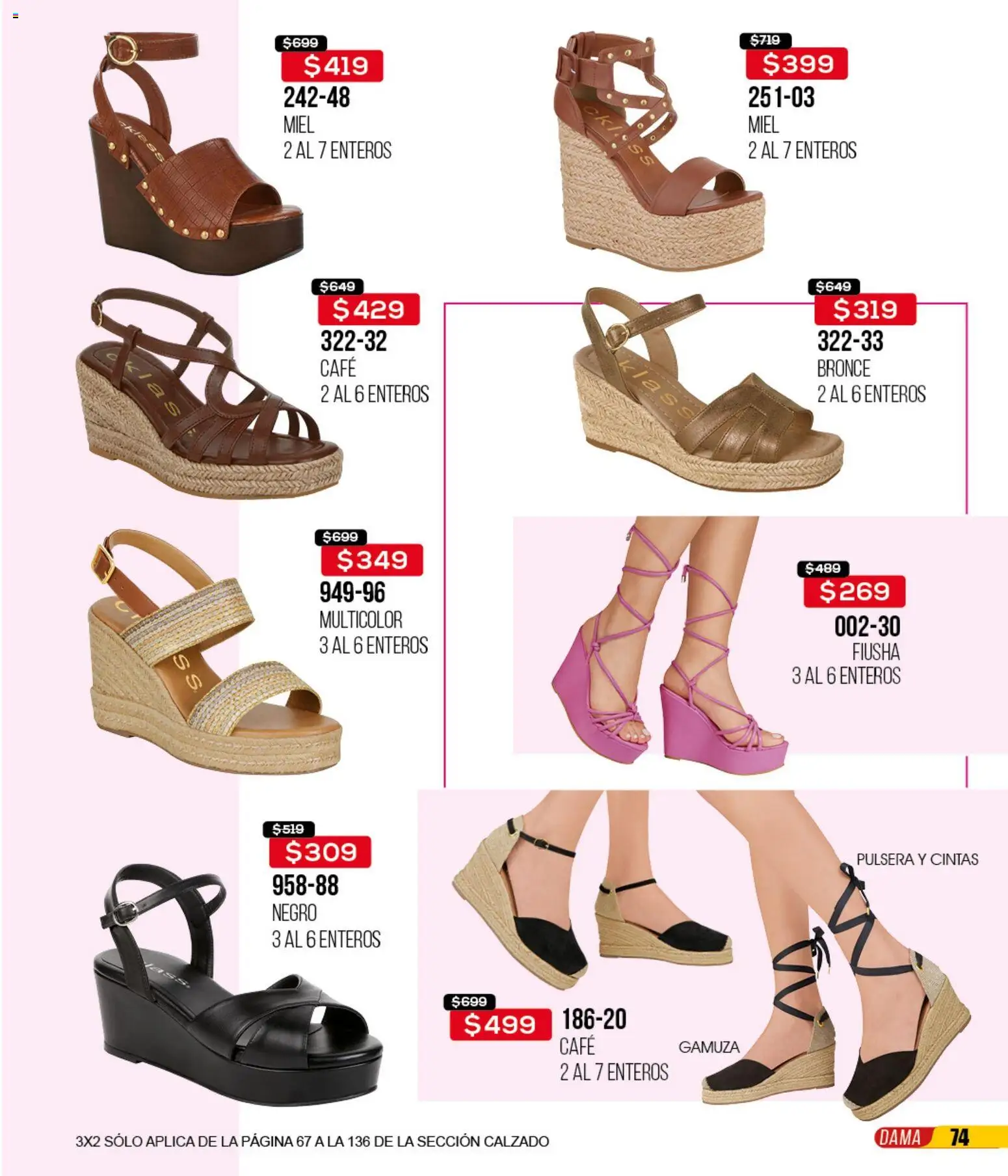 Nuevas ofertas de Cklass válidas en toda la República Mexicana desde el 14.04.2026. ¡Encuentra las mejores ofertas en Cklass catálogo 3X2 Digital Ropa! | Página: 171 | Productos: Café, Gamuza, Pulsera