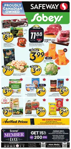 Preview of Safeway flyer - AB from shop Safeway valid from 28.08.2025