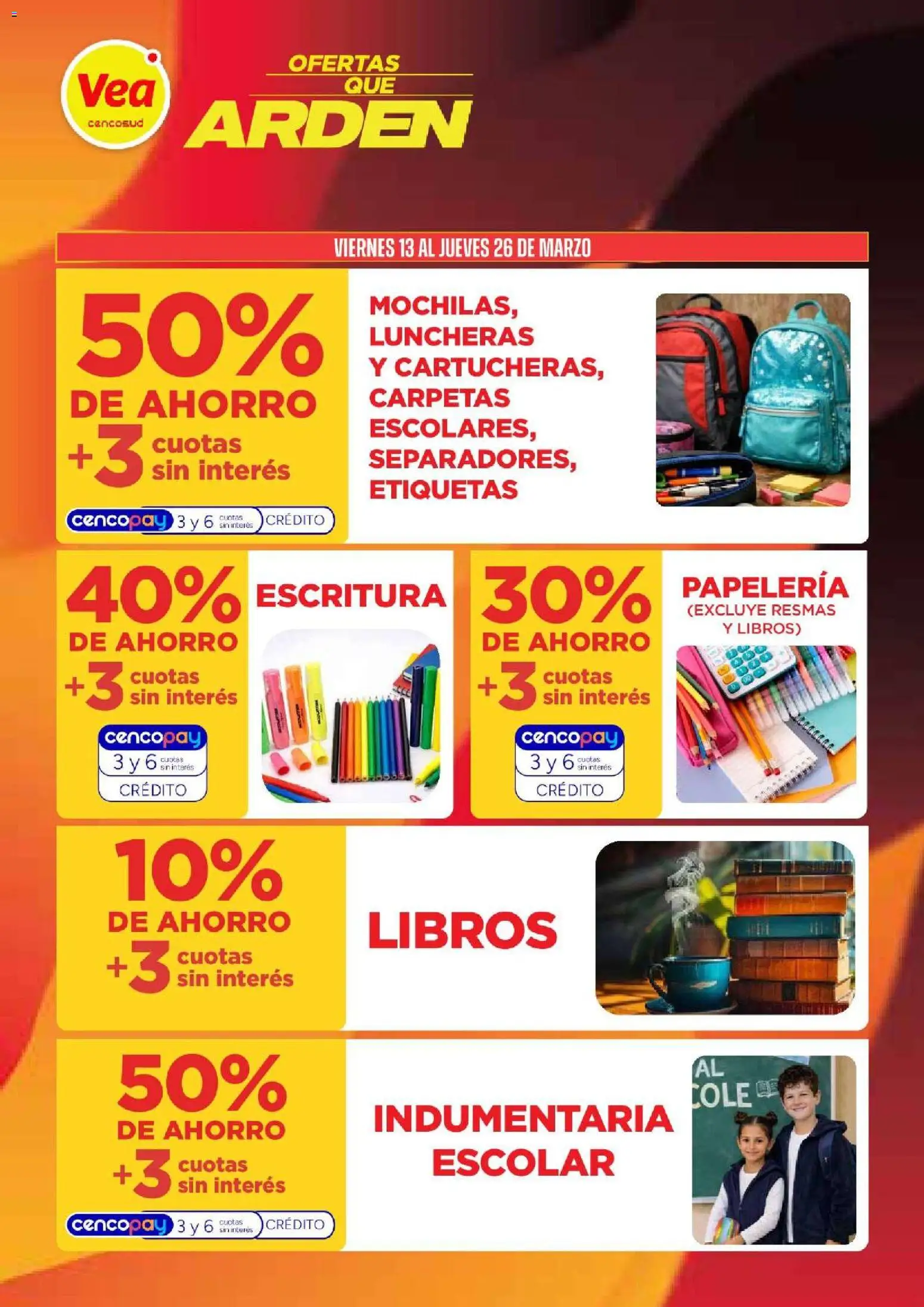 Vea - Ofertas que Arden │ válido desde el 13.03.2026 | Página: 10