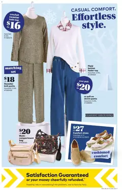 Preview of crochet sweater knit top, Assorted S-XXL #1589478 from shop Giant Tiger valid from 04.02.2026 | Page: 12 | Products: Bag, Shoes, Sweater, Pants