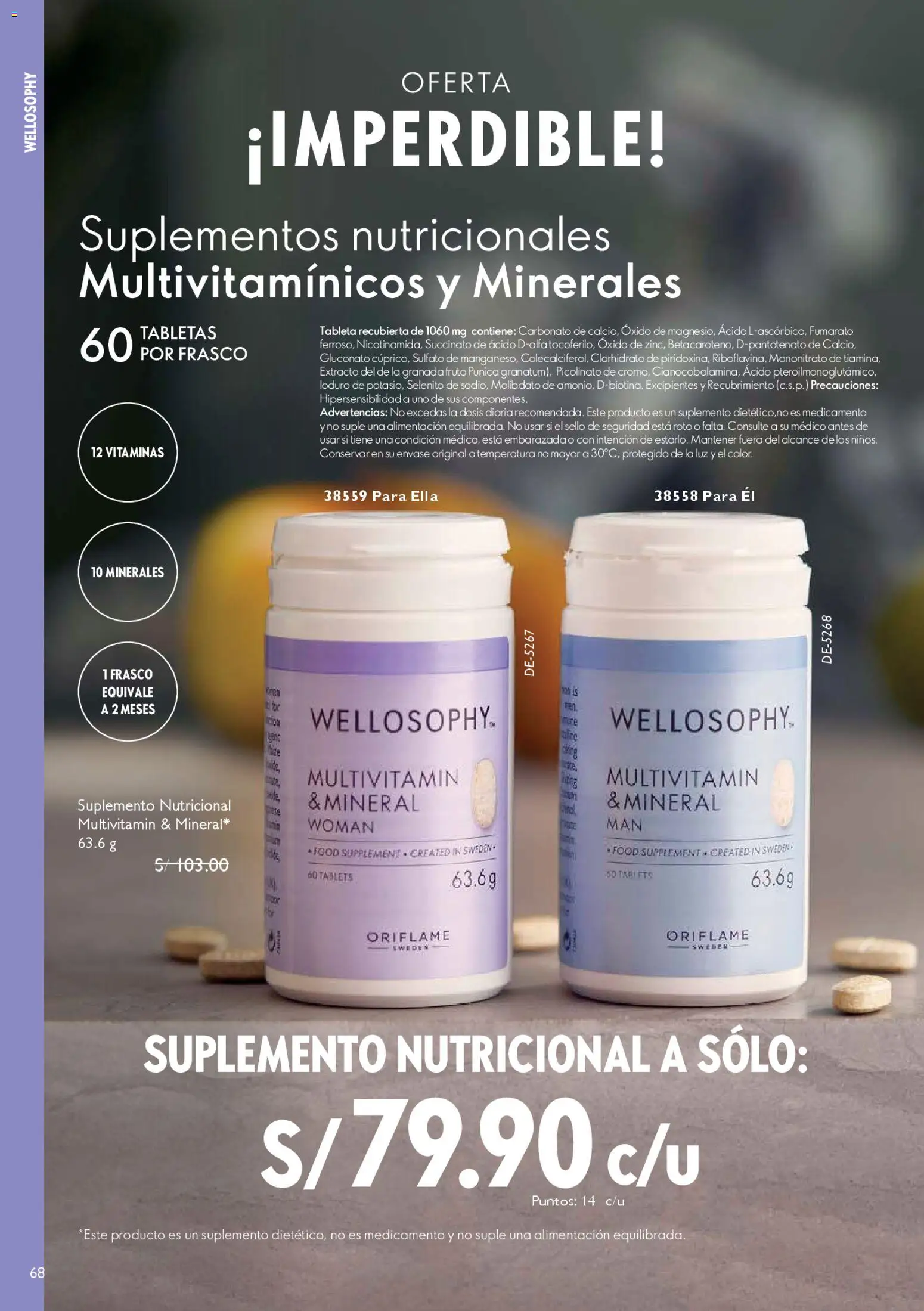 Catálogo Oriflame válido desde 14.02.2026 | Página: 68 | Productos: Tableta