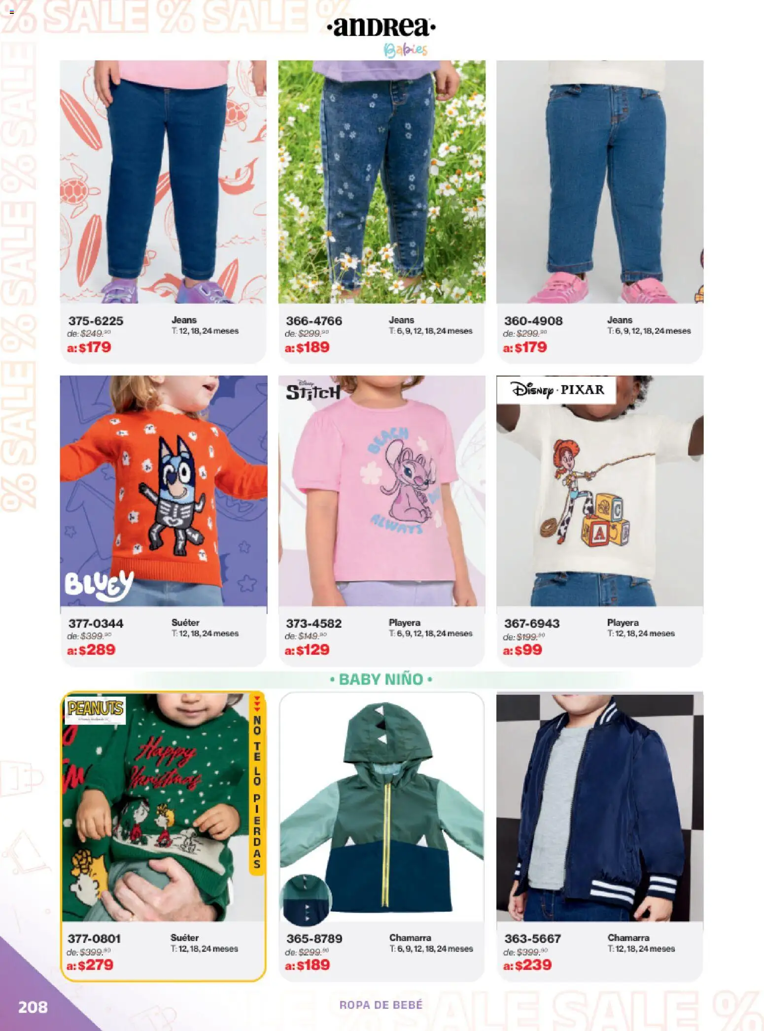 Nuevas ofertas de Andrea válidas en toda la República Mexicana desde el 21.12.2025. ¡Encuentra las mejores ofertas en Andrea catálogo Outlet! | Página: 208 | Productos: Suéter, Chamarra, Ropa, Playera