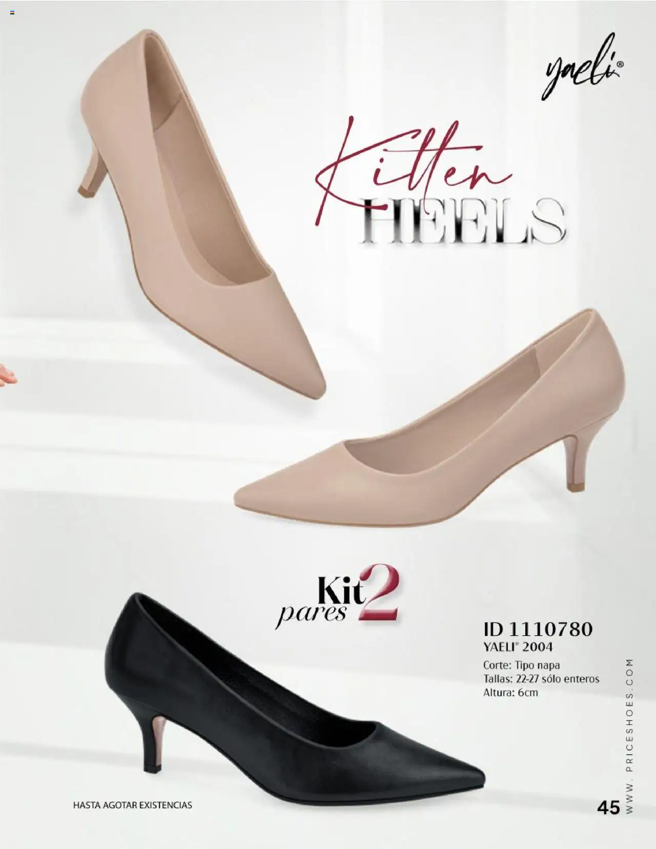 Nuevas ofertas de Price Shoes válidas en toda la República Mexicana desde el 25.09.2025. ¡Encuentra las mejores ofertas en Price Shoes - Catálogo Vestir Casual! | Página: 45