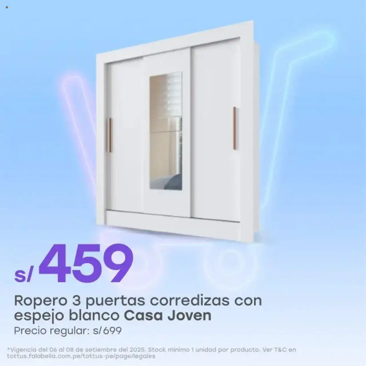 Catálogo Tottus válido desde 06.10.2025 | Página: 3 | Productos: Espejo