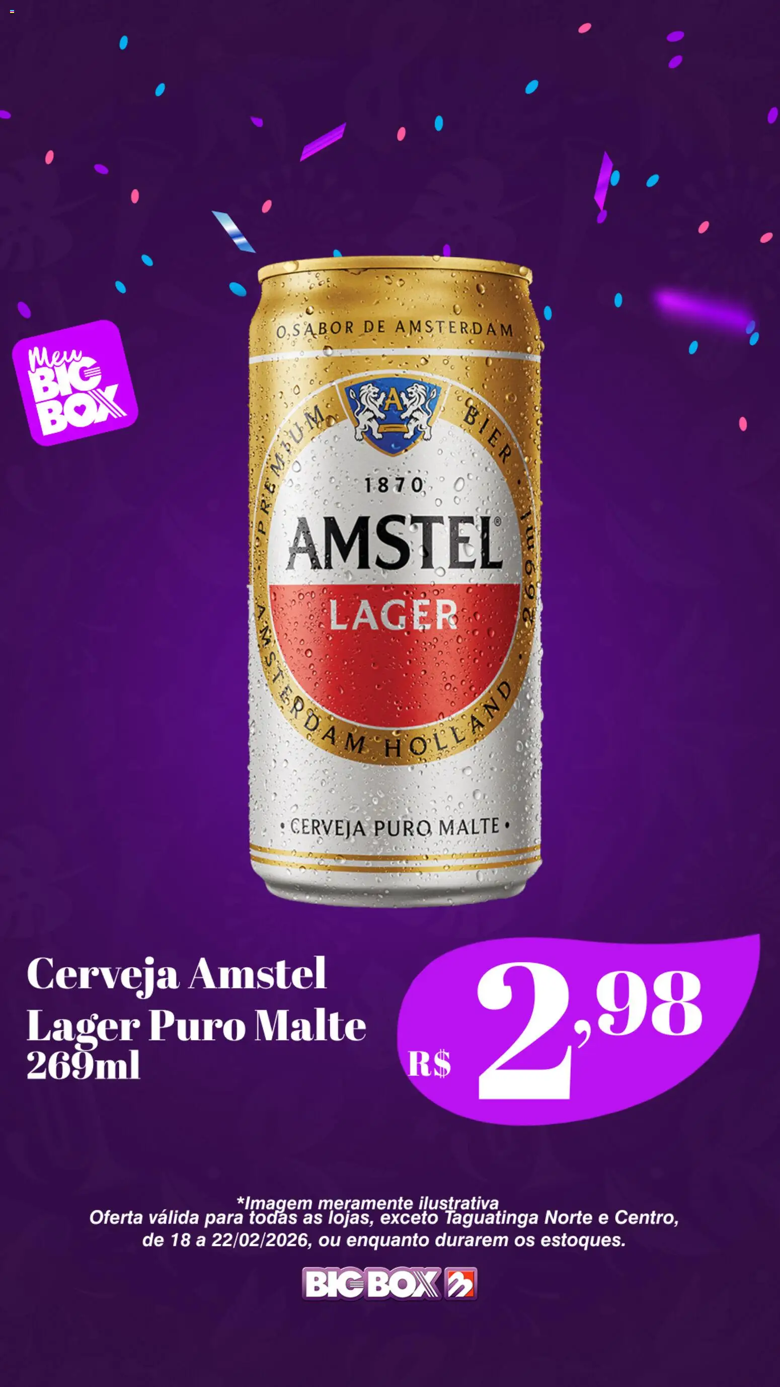 Big Box Folheto - válido de 18.02.2026 | Página: 6 | Produtos: Cerveja
