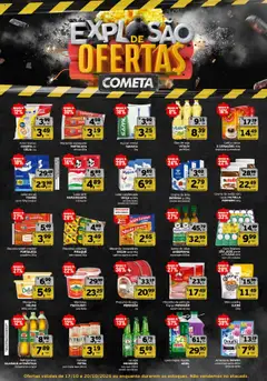 Cometa Supermercados - Ofertas Explosão - Pré-Visualização do folheto da loja Cometa Supermercados, válido de 17.10.2025 | Página: 1