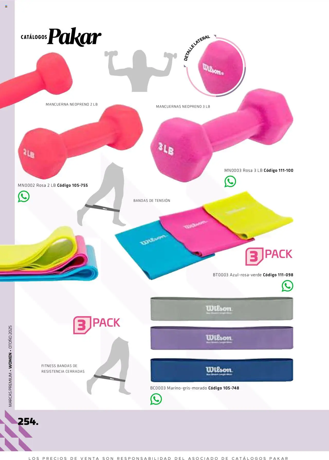 Nuevas ofertas de SC Pakar válidas en toda la República Mexicana desde el 29.08.2025. ¡Encuentra las mejores ofertas en SC Pakar - Catálogo Otoño Women! | Página: 254