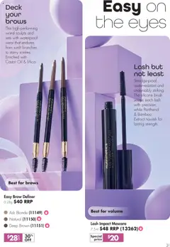 Preview of Nutrimetics Catalogue Holiday magic - valid from 12.10.2025 | Page: 35 | Products: Brush, Mascara, Oil